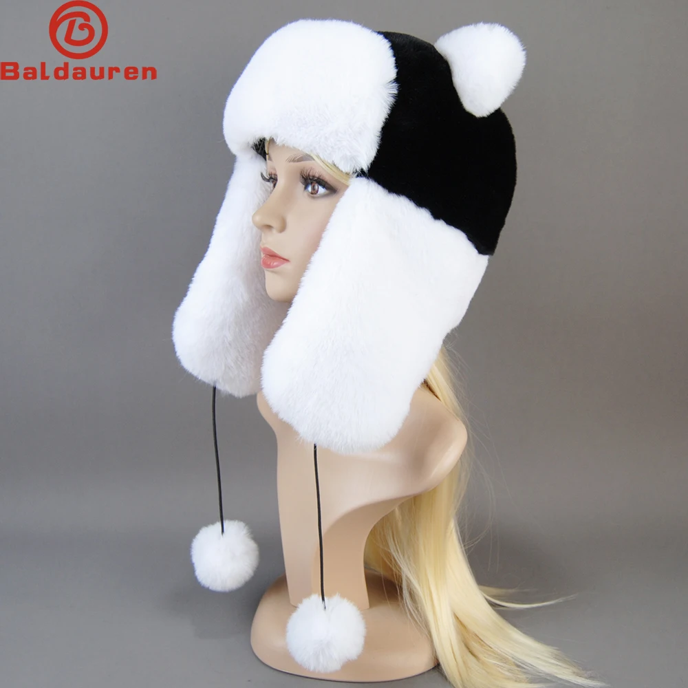 

2024 Winter Fashion Men Women Cycling Ear Protection Windproof Flying Pilots Women's Ear Cap Flight Cap Bomber Hat Beanie Hats