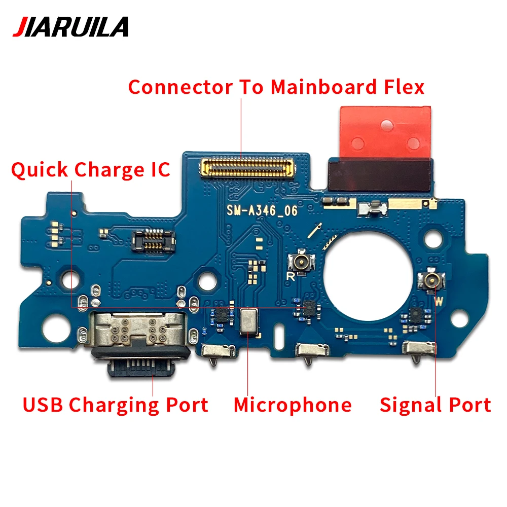 Tested Well Charging USB Port+ Main Board Flex Cable For Samsung