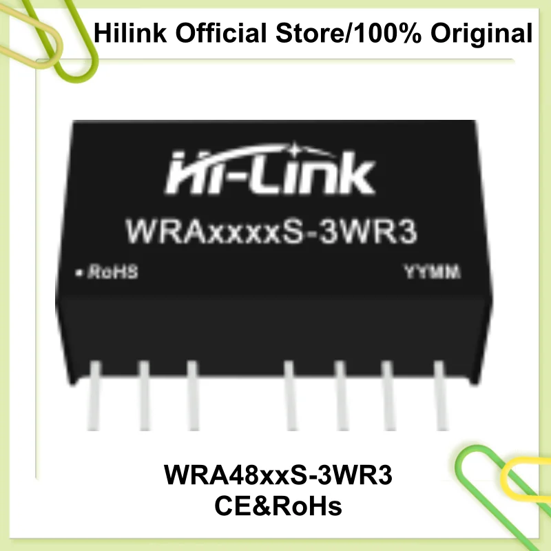 10PCS WRA4805S-3WR3 DC-DC 컨버터 1500VDC 절연 12V 입력 ..