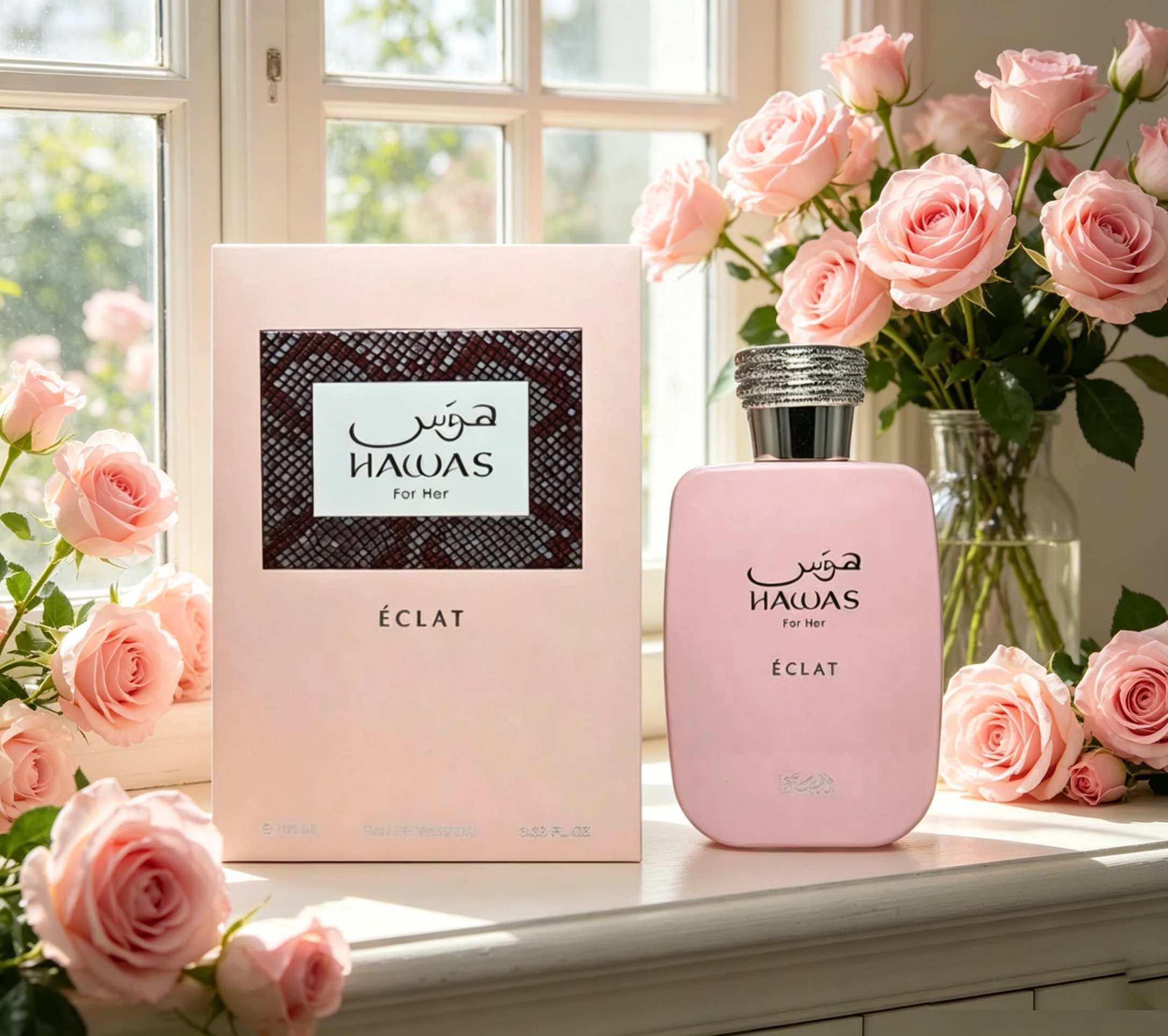 Hawas Eclat For Her Women's Perfume 3.4oz, Sweet Floral & Fruity Aroma, Refined Sophisticated Scent 5
