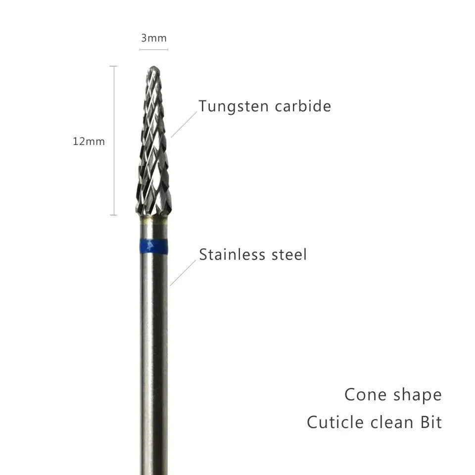 Cone Carbide Nail Drill Bit Manicure Accessories