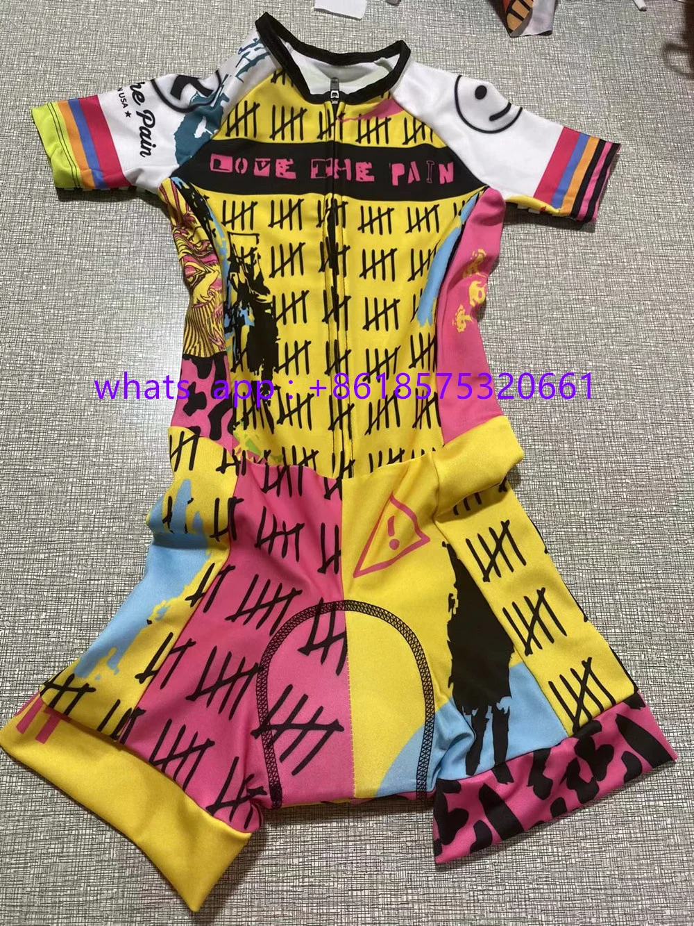 Love The Pain Child Short Sleeve Speed Suit Outdoor Practice