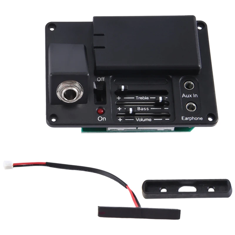 Electric Silent Cello Pickup Transducer Soft With Headphone Black VPU-400 for DIY Cello Strings Instruments Parts Accessories cello support parts cello strings
