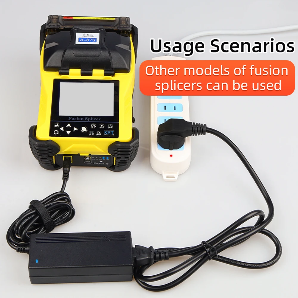 Fiber fiber fusion splicer FS-60F/A-87S/A-88S/A-61S/A-86S/A-80S charger power cord adapter battery charging cable