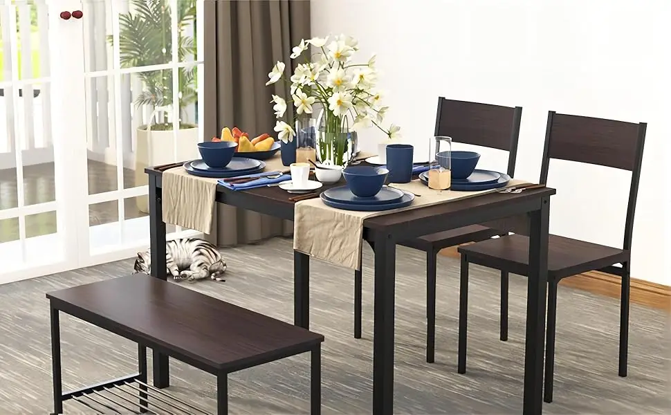 DINING TABLE SET OF 4