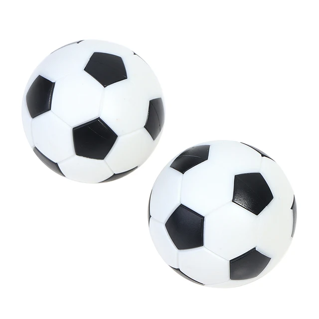 6 Balones De Futbolín De 36 Mm – Lisos, Blancos, Tamaño Reglamentario, Con Acabado Esmerilado