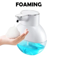 USB Rechargeable Smart Automatic Foam and Gel Soap Dispenser (White Foam)