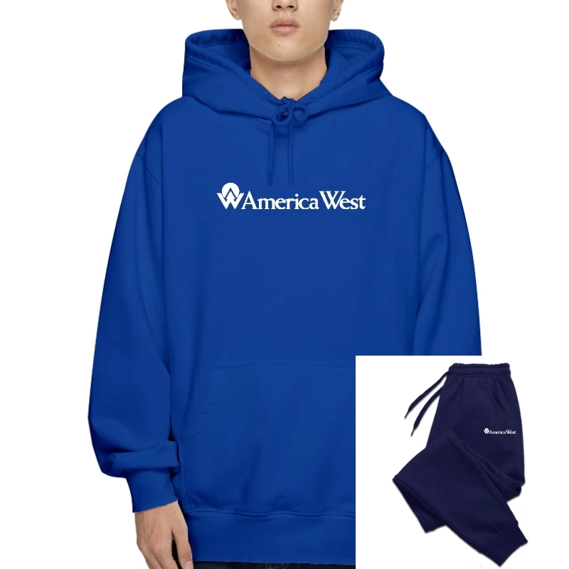 

Title: AmericaWest Airlines Retro Logo US Airline Hoody