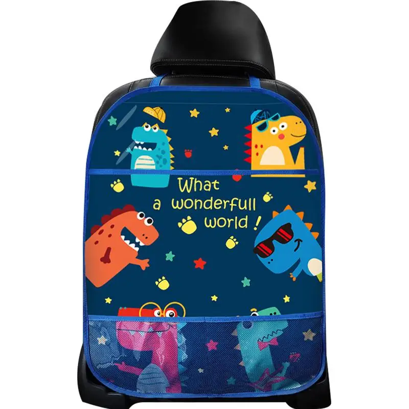 

Kick Protector For Kids Kick Mat Designed With Cartoon Patterns For Kids Backseat Kick Mats Cover Easy To Clean For Most Sedans