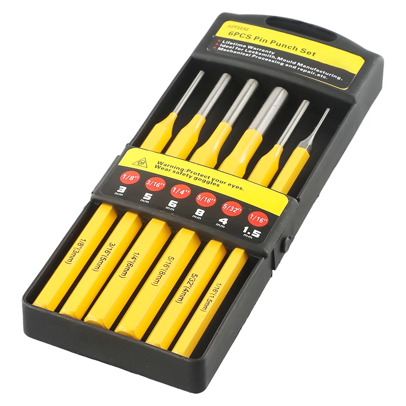 

Drill Chisel Drive Punch Set Carpenters Removing Replacement 6pcs Accessories Centering Cylinder Hand Tools Parts