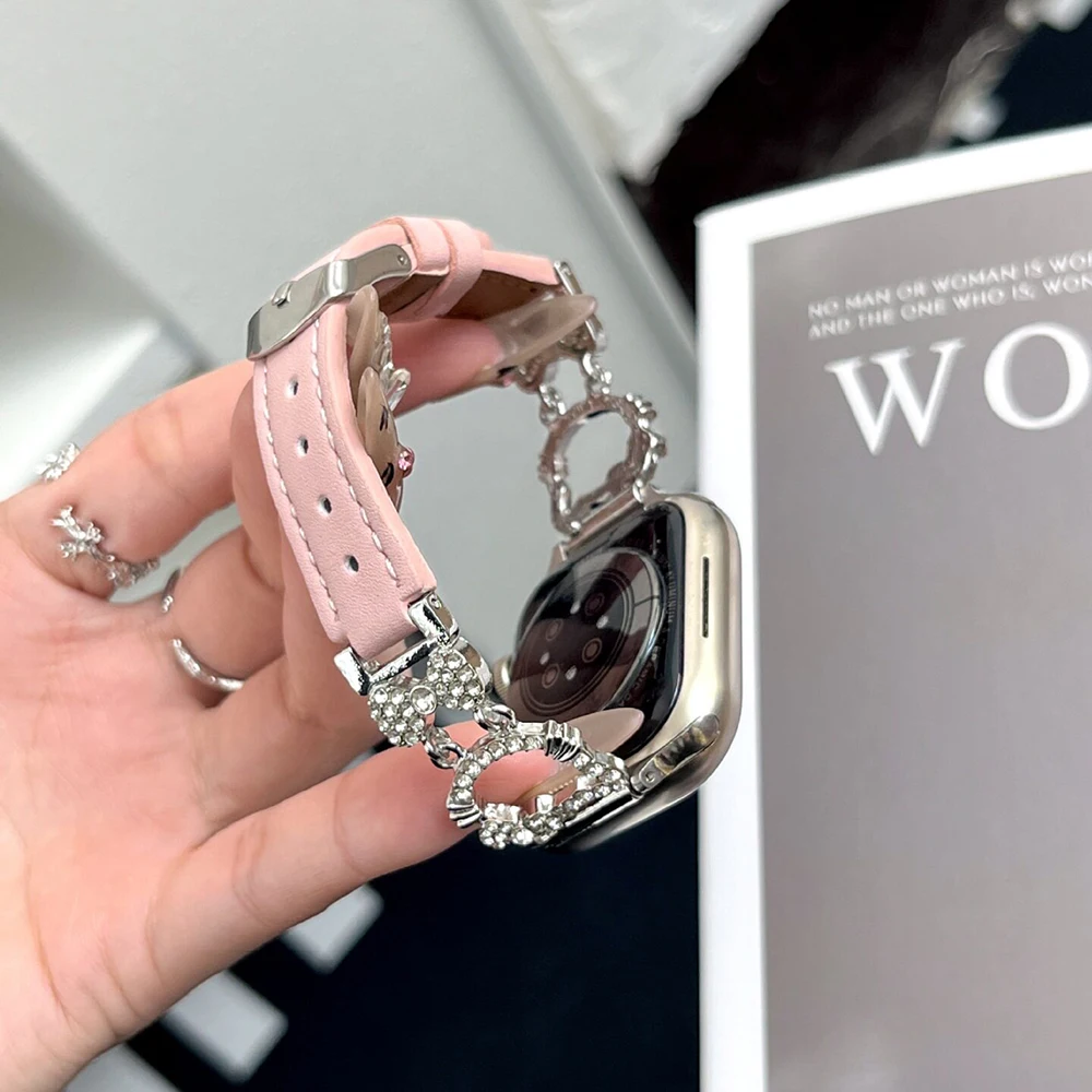 Luxury Adjustable Bracelet Band for Smartwatch - Elegant Wristband Accessory