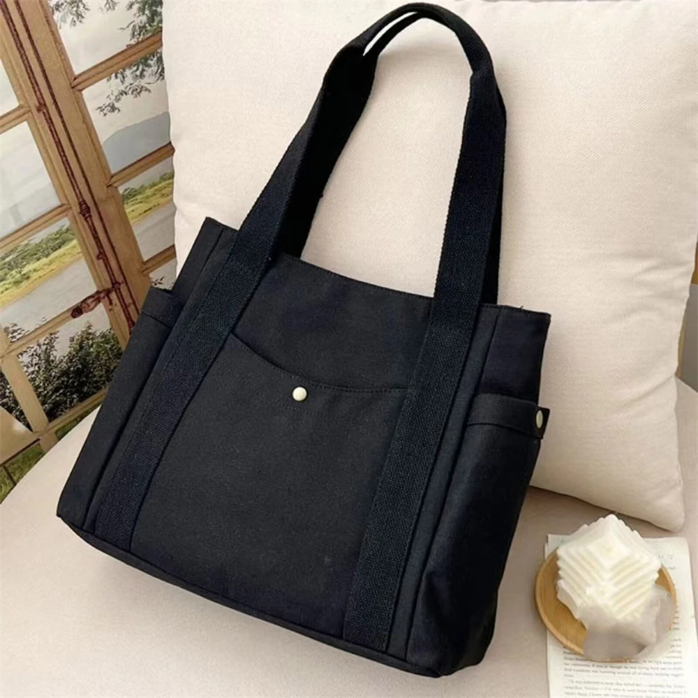 Women Canvas Tote Bag Travel Casual Handbag Shoulder Bag Large Shopping Bags