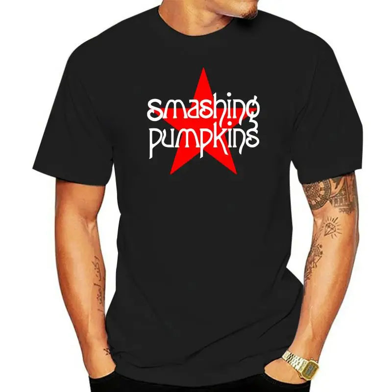 Футболка черная с логотипом SMASHING PUMPKINS Альтернативная футболка SILVERCHAIR BUSH ZWAN для