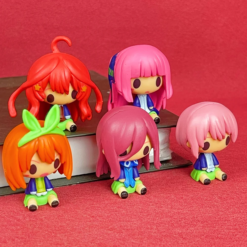 Charming Quintessential Quintuplets Anime Figurine - Nino & Ichika Desk Decoration & Gift