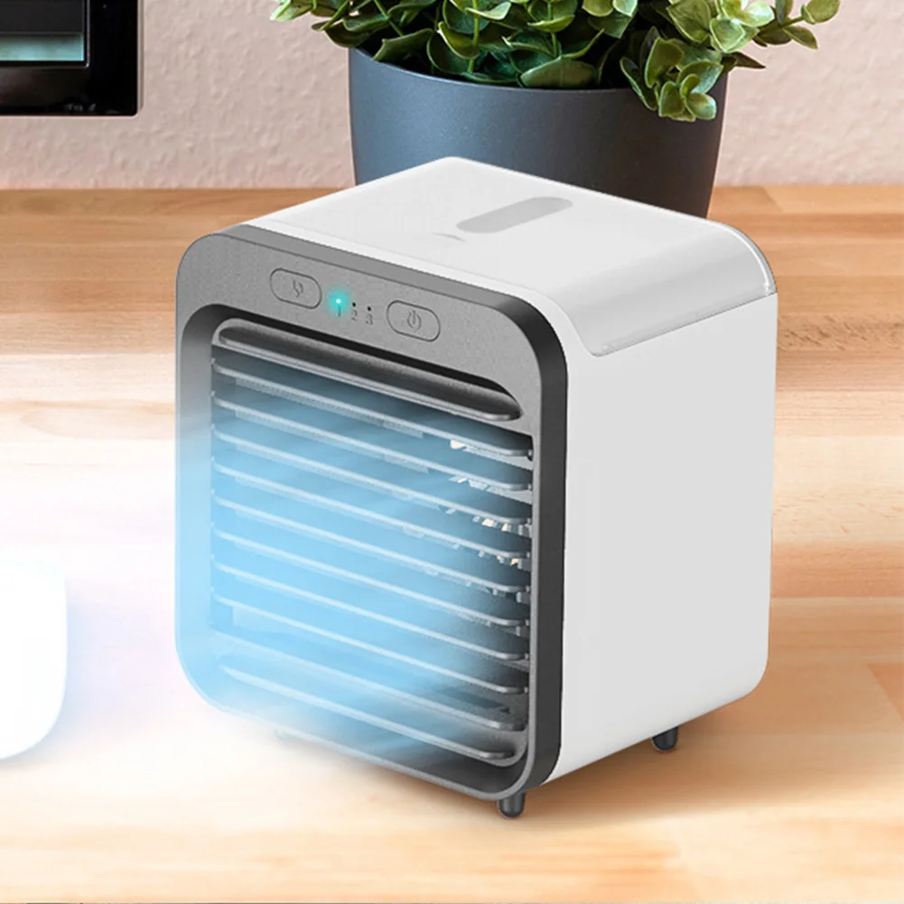 Condicionador de Ar Portátil USB Carregável, Mini