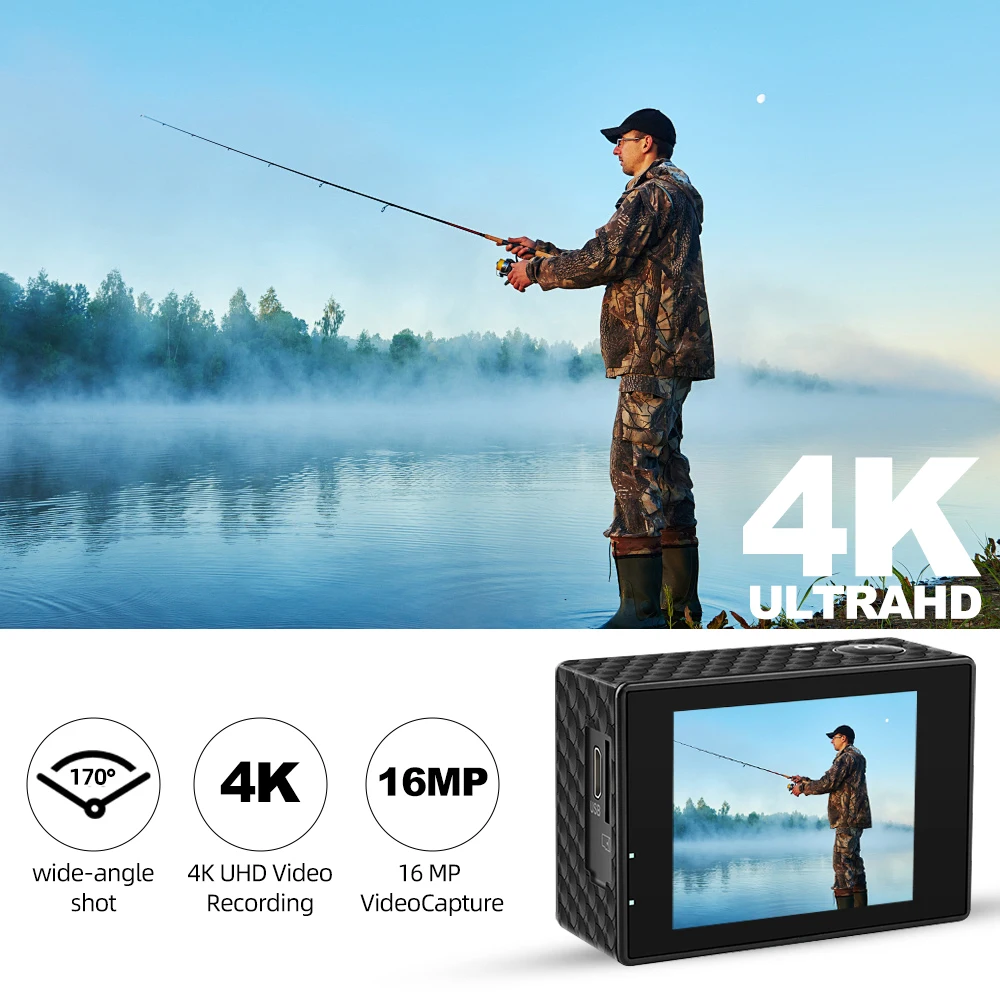 Ultra HD 4K Action Camera 2