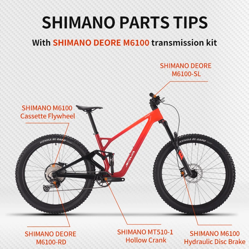 Carbon Fiber Mountain Bike 3