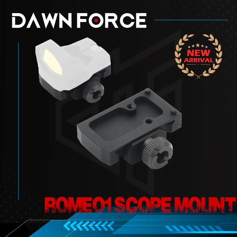 

ROMEO1 Pistol Optics Mini Red Dot Sight Mounting Plate Base Aluminum Alloy