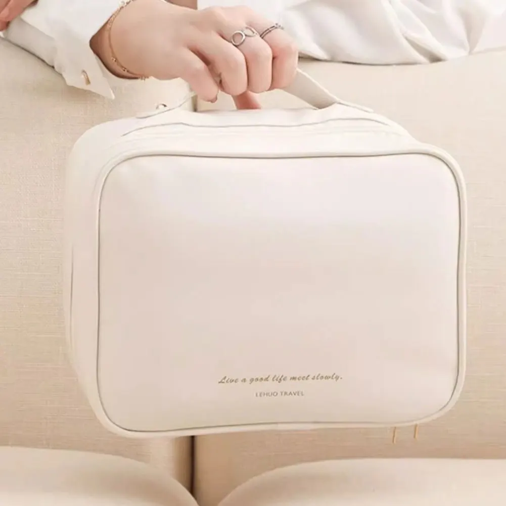 Multi-compartment Toiletry Cosmetics Bag Fashion Portable Makeup Storage Pouch For Lipsticks Eyeshdow 2