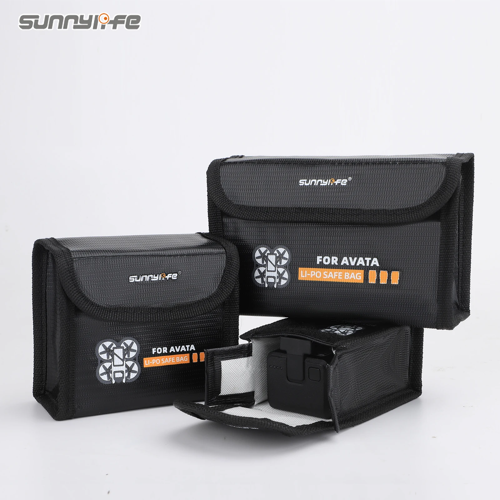 Sunnylife Battery Safe Bag Li-Po Safe Bag Accessori Protettivi Antideflagranti Per Dji Avata