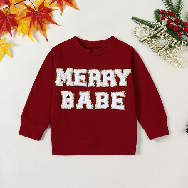 Christmas Sweatshirt Merry Mama Xmas Christmas Crewneck Pullover