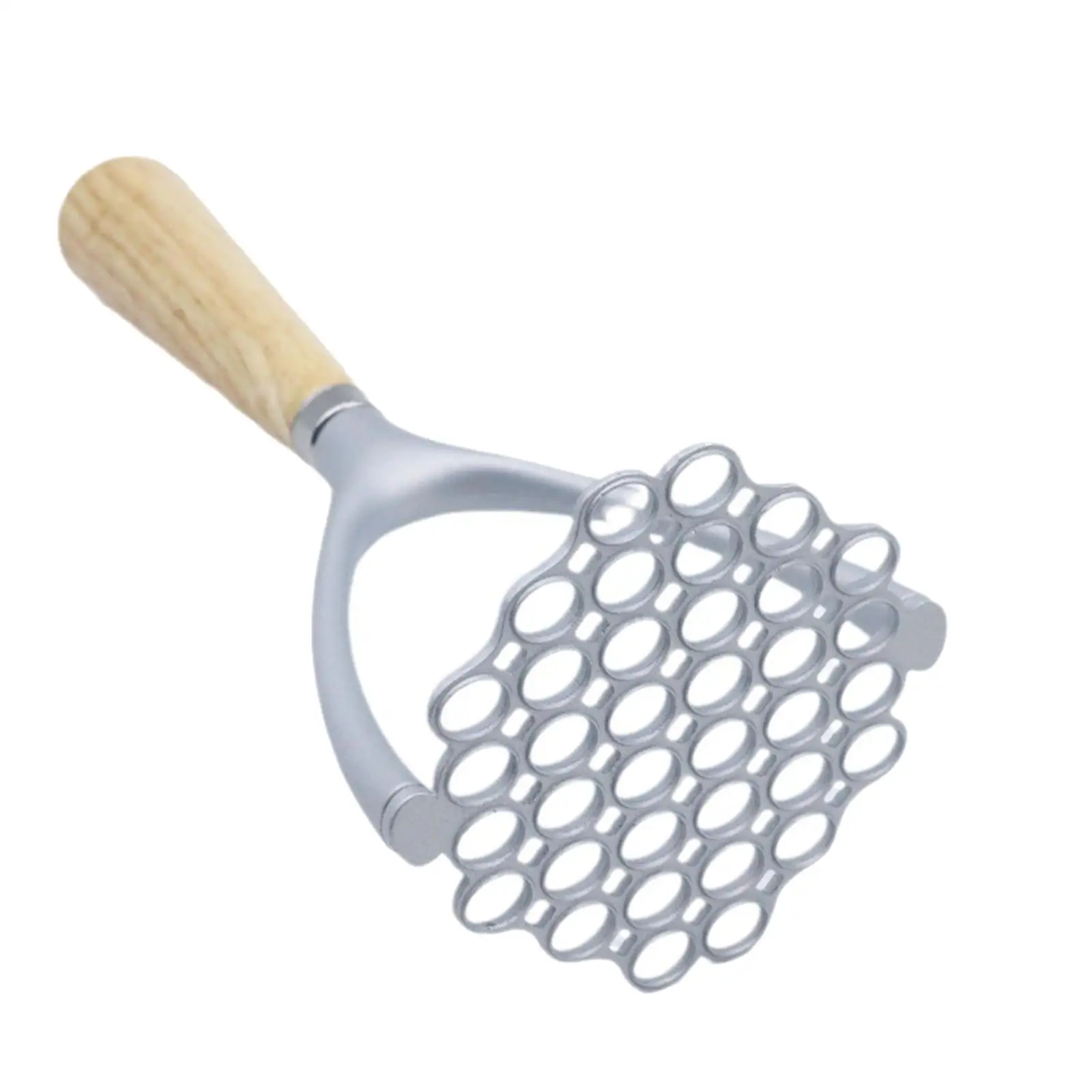 Potato Masher Potato Ricer Multipurpose Metal Garlic Masher for Strawberries Avocado Fruits Vegetables Carrots Sweet Peppers