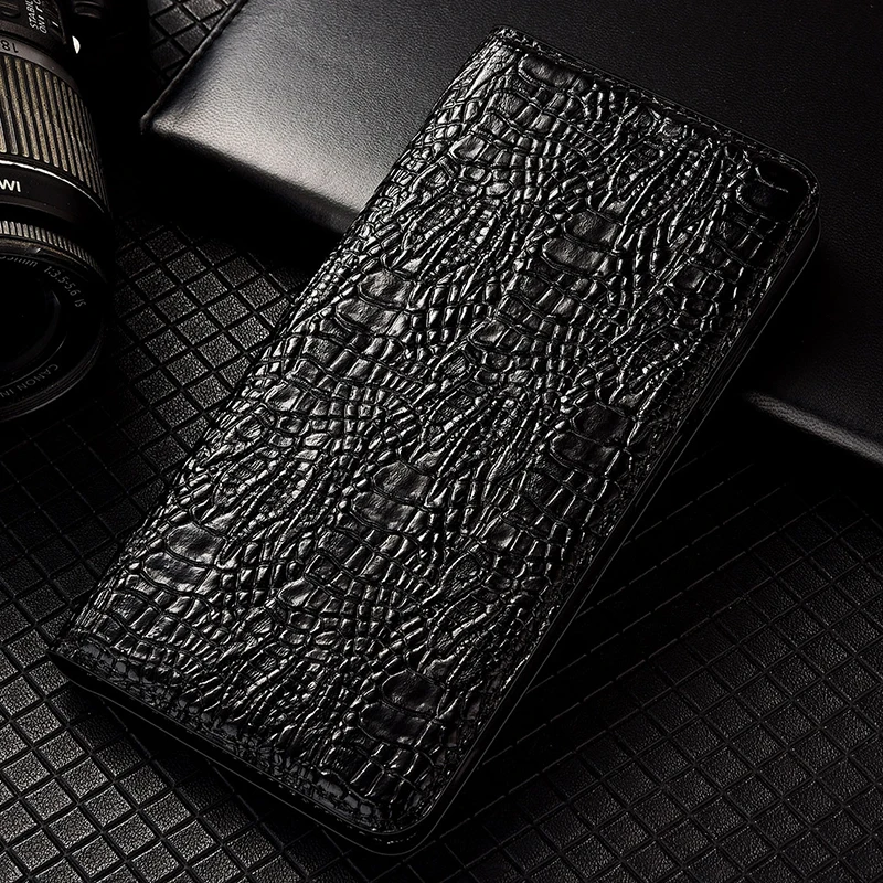 Dragon Claw Genuine Leather Flip Case with Card Holder