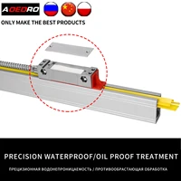 ที่ดีที่สุดคุณภาพความแม่นยําสูง 0.005mm Linear Scale ABZ 5 ไมครอน DRO Encoder 450 500 550 600 650 700 750 800 มม.Optical ตะแกรงไม้บรรทัด 5
