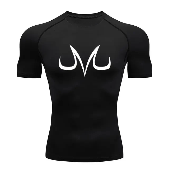 

Aesthetic Compression Shirt for Men Fitness Sport Quick Dry TShirts Tight Gym Tops Tee Summer Undershirts