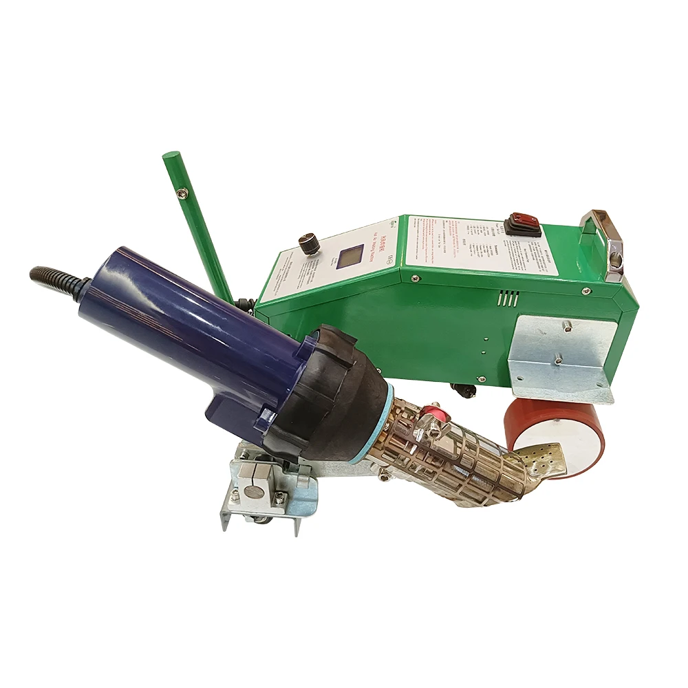 2600W Imported Heat Gun PVC TPO Floor Welder Automatic Hot Air Welding Machine For Tent Canvas Tarpaulin