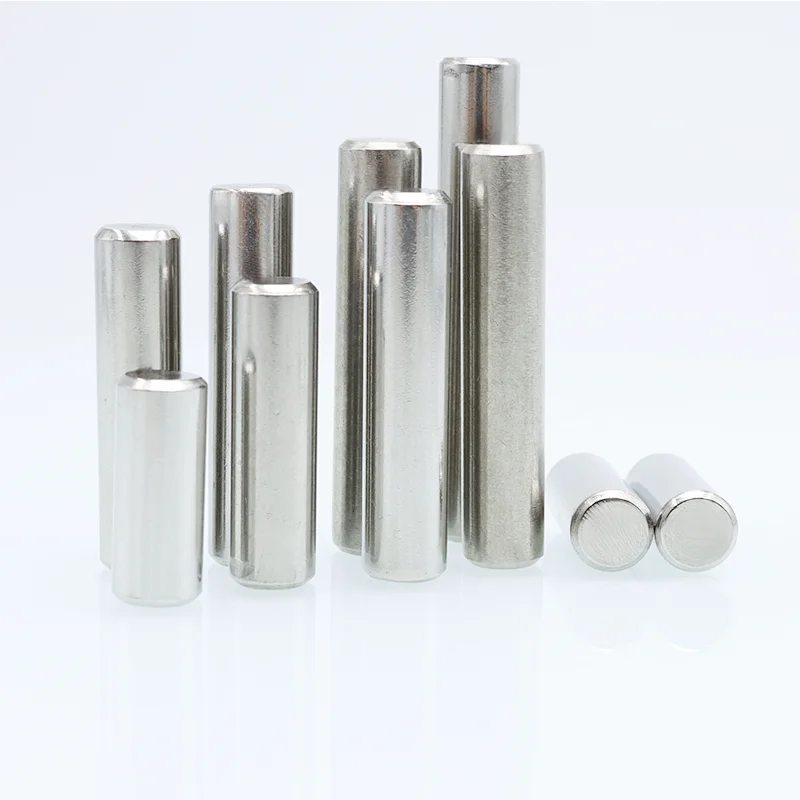 304 Stainless Steel Cylindrical Pin Locating Pins Solid High Hardened Fixed Locat Parallel Pin M1 M2 M2.5 M3 M4 M5 M6 M8 M10