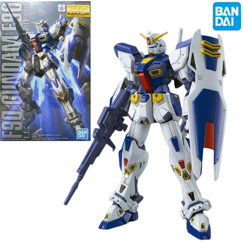 

Оригинальная аниме-модель Bandai MG 1/100 PB Limited F90 GUNDAM AtoZ PRO JECT, фигурка, подарки, коллекционные украшения