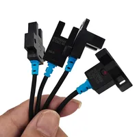 Photoelectric Switch EE-SX670-1U-slot NPN Induction Sensor with 1m PU Cable Detection Range 5mm SX671 SX672 SX674 White Black 5