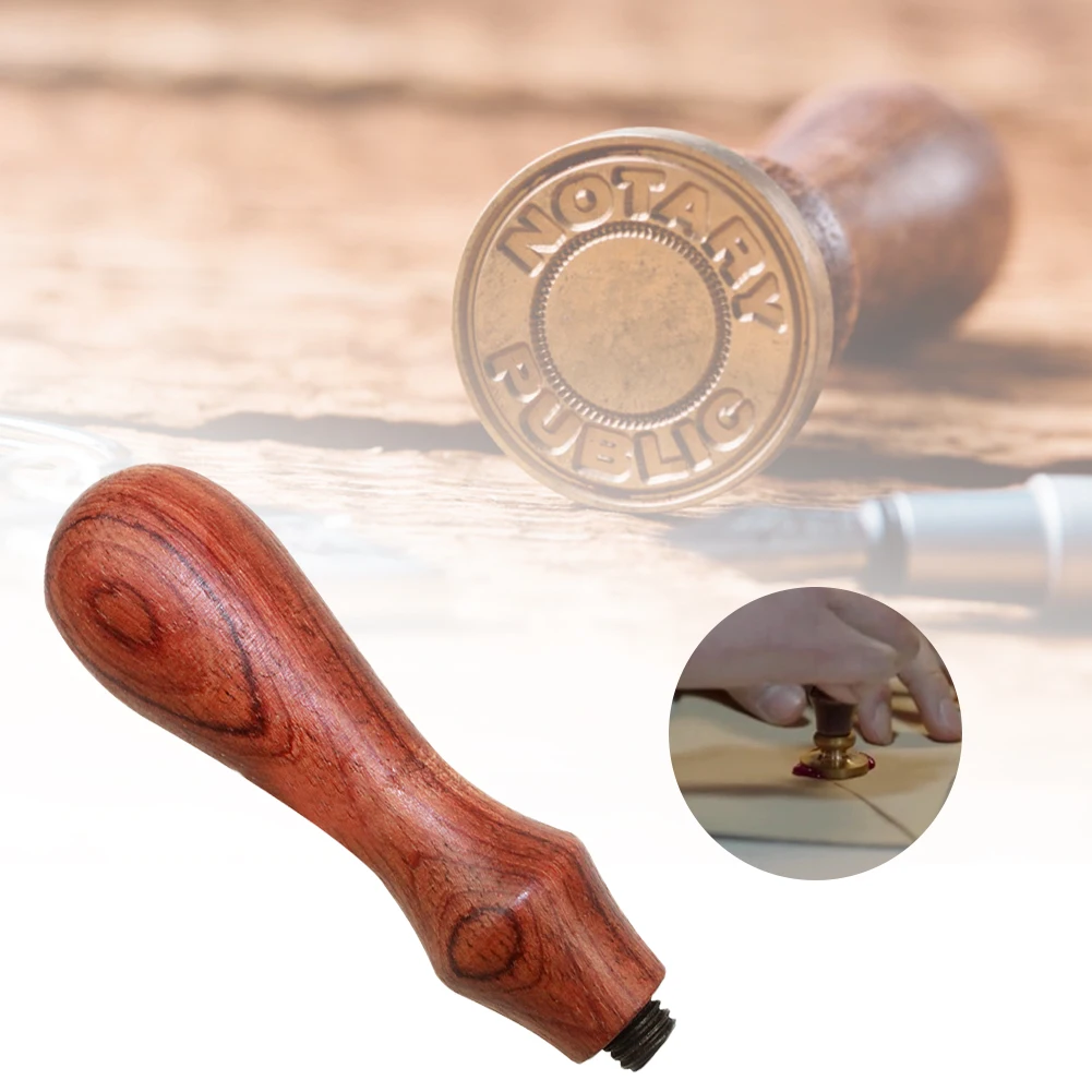 레트로 우표 나무 손잡이, 골동품 예약, Sollos Stempel 공예, 웨딩 장식 왁스 씰 스탬프, DIY 수제 미술 공예 선물