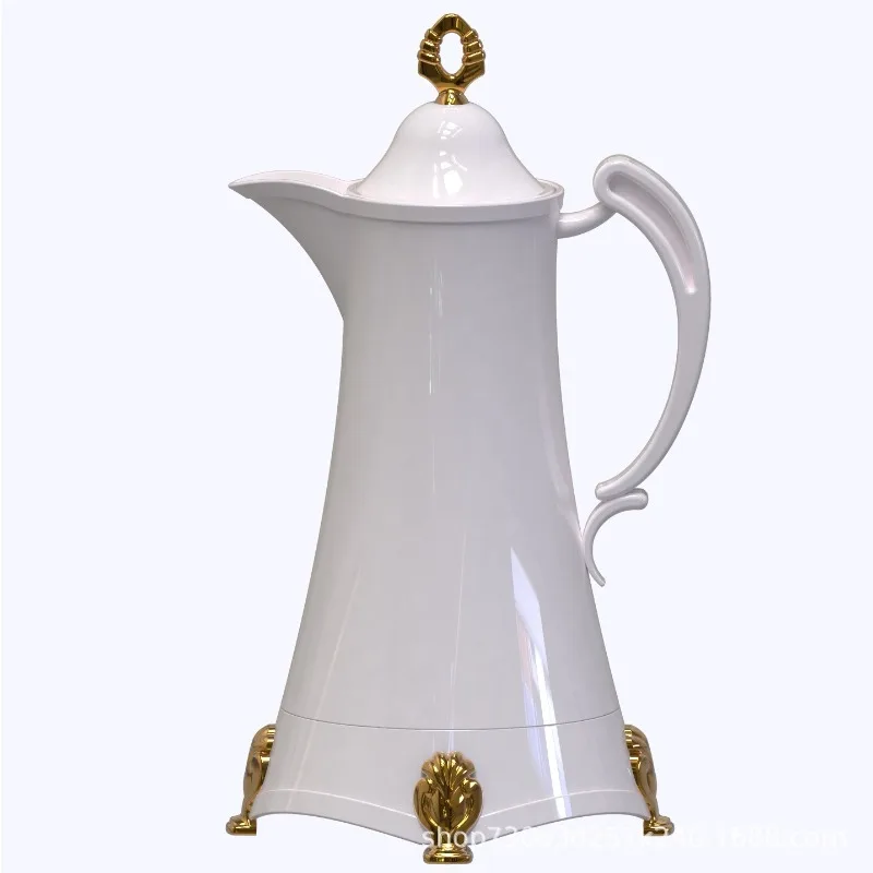 غلاية مفرغة ببطانة زجاجية على الطراز العربي ترمس م...