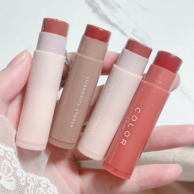 

Natural Peach Tea Color Lip Balm Lasting Moisturizing Lipstick Anti-drying Hydration Lip Care Clear Lip Tint Lipstick Cosmetics