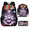 The Amazings Digitals Circus School Backpack with Lunch Bags ,Pencil Bags ,School Bags for Boys Girls Best Gift