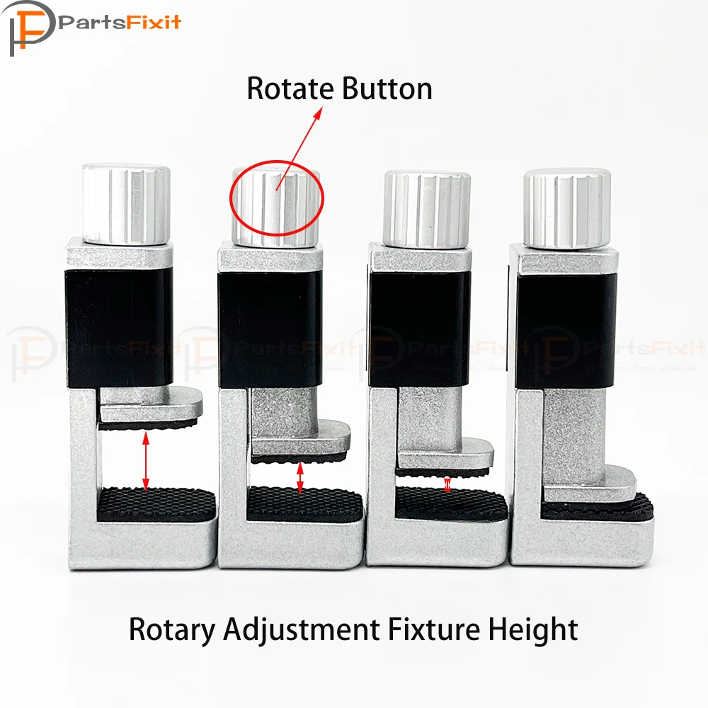 Strumento LCD di riparazione per dispositivo di riparazione con clip per morsetto per riparazione schermo del telefono in lega regolabile con gomma per riparazione PC tablet iPhone iPad - Image 3