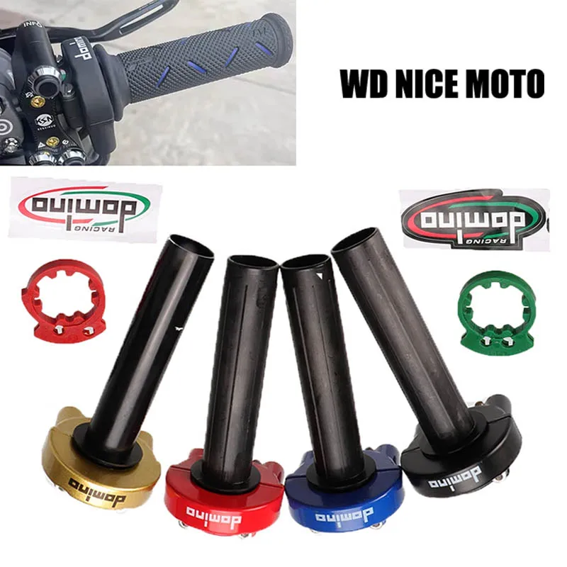 Für 22mm Universal Motorrad ATV Großer Drehgriff für Domino Lenker Gasgriff Doppelleitungs-Gasgriffhalterung für KTM – Detail 1