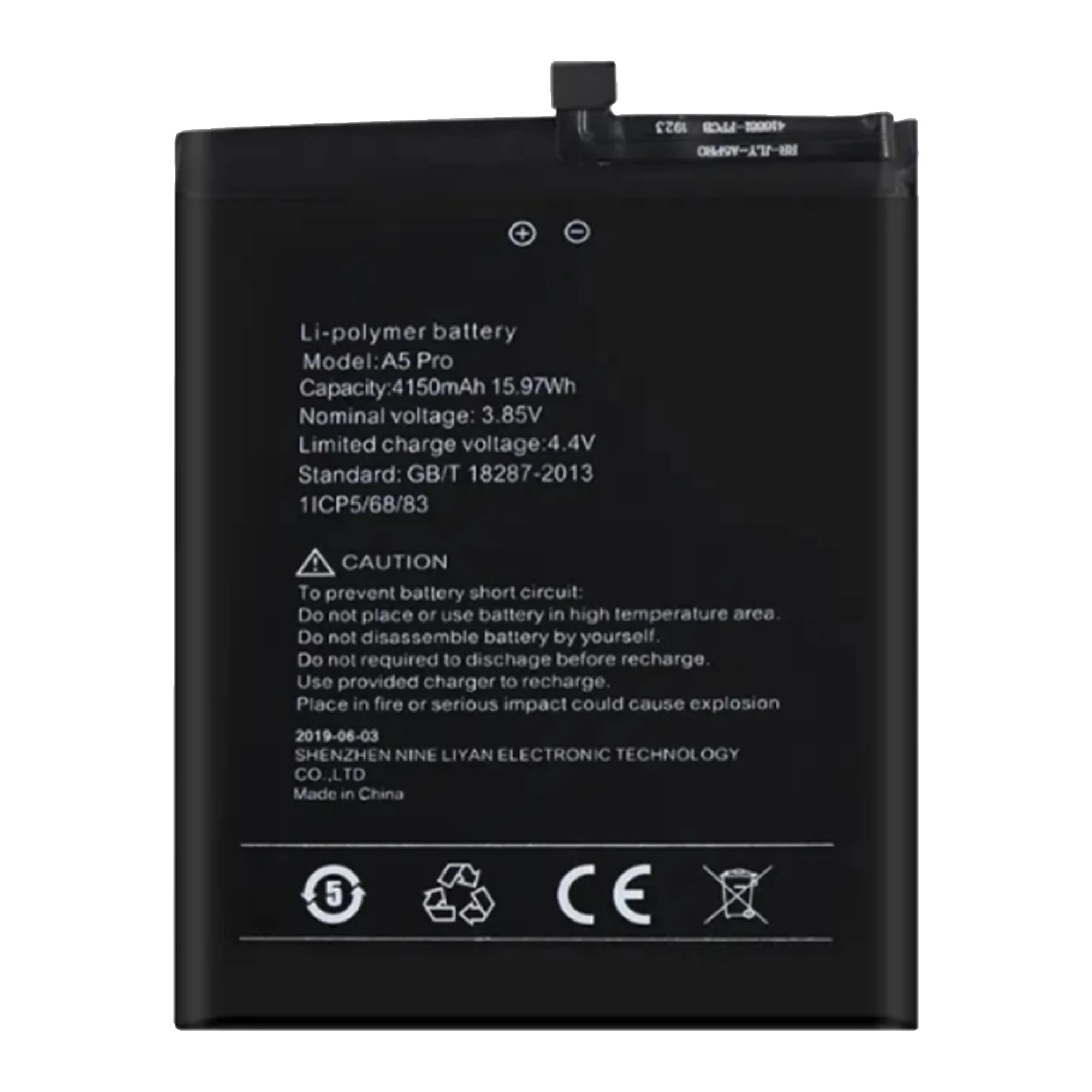 A5 Pro Replacement Battery For UMI Umidigi A5 Pro Repair Part high capacity Capacity Phone Batteries Bateria