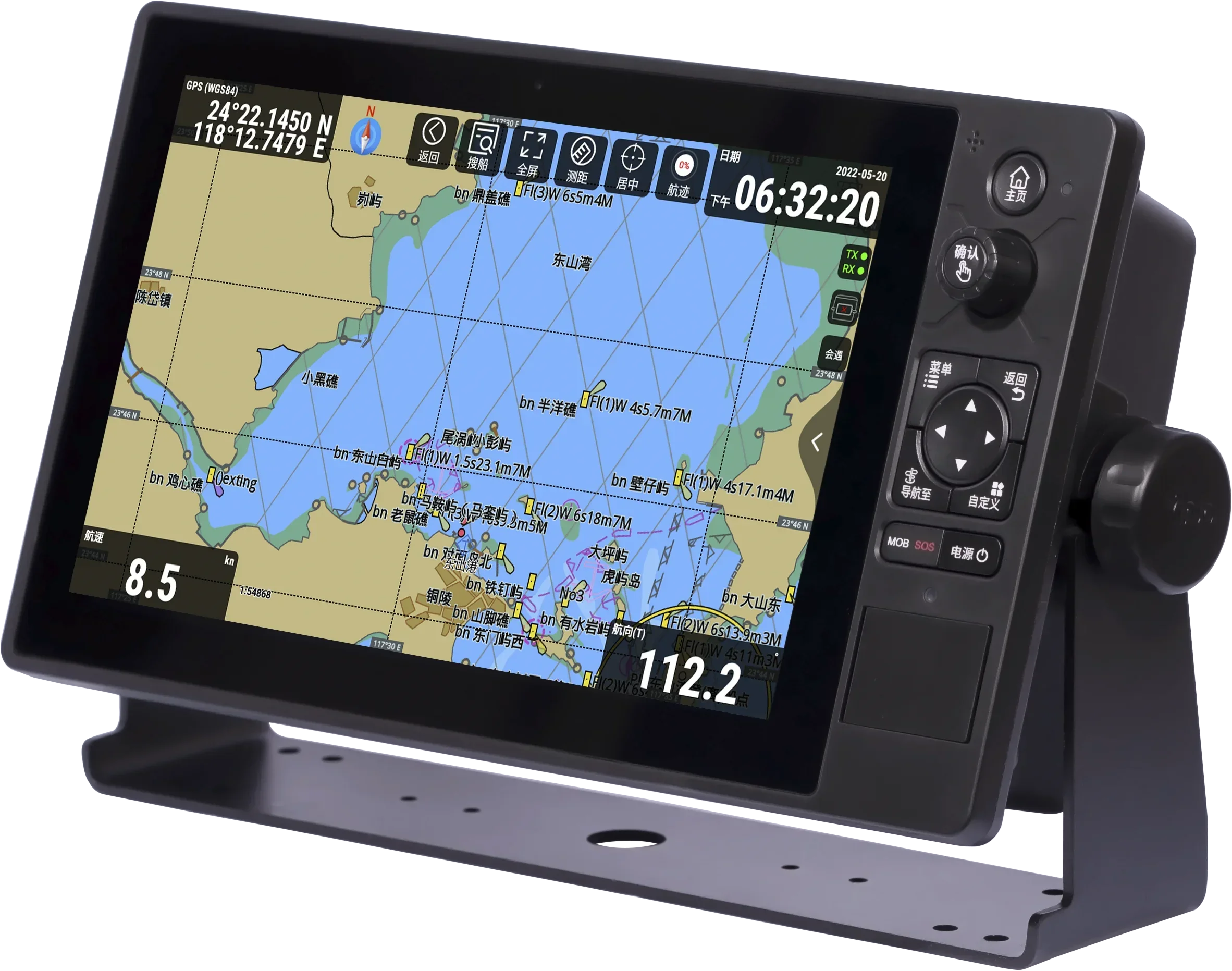 

XINUO XN-60 series MFD XN-6010 10.1" GPS AIS chart plotter marine multi-touch functional display NMEA0183 NMEA2000 interfaces
