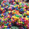 50/100Pcs Eco-Friendly Colorful Ball Pit Soft Plastic Ocean Balls Water Pool Ocean Wave Ball Outdoor Toys For Children Kids Baby 2