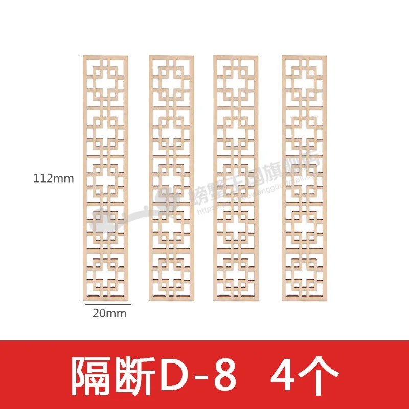 Miniature Wooden Dollhouse Decor with Folding Decorative Door