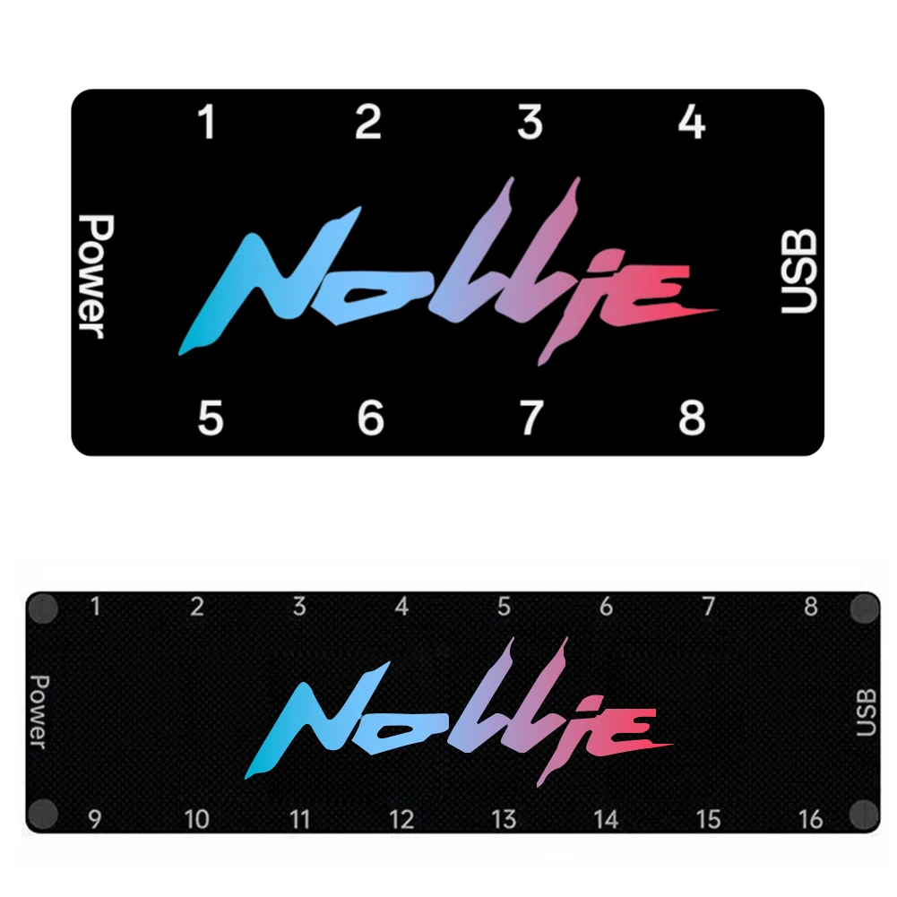 Nollie SignalRGB OpenRGB Universal 5V 3PIN ARGB Controller 8 Way Addressable ARGB Splitter HUB For Computer Case Fan Light Strip