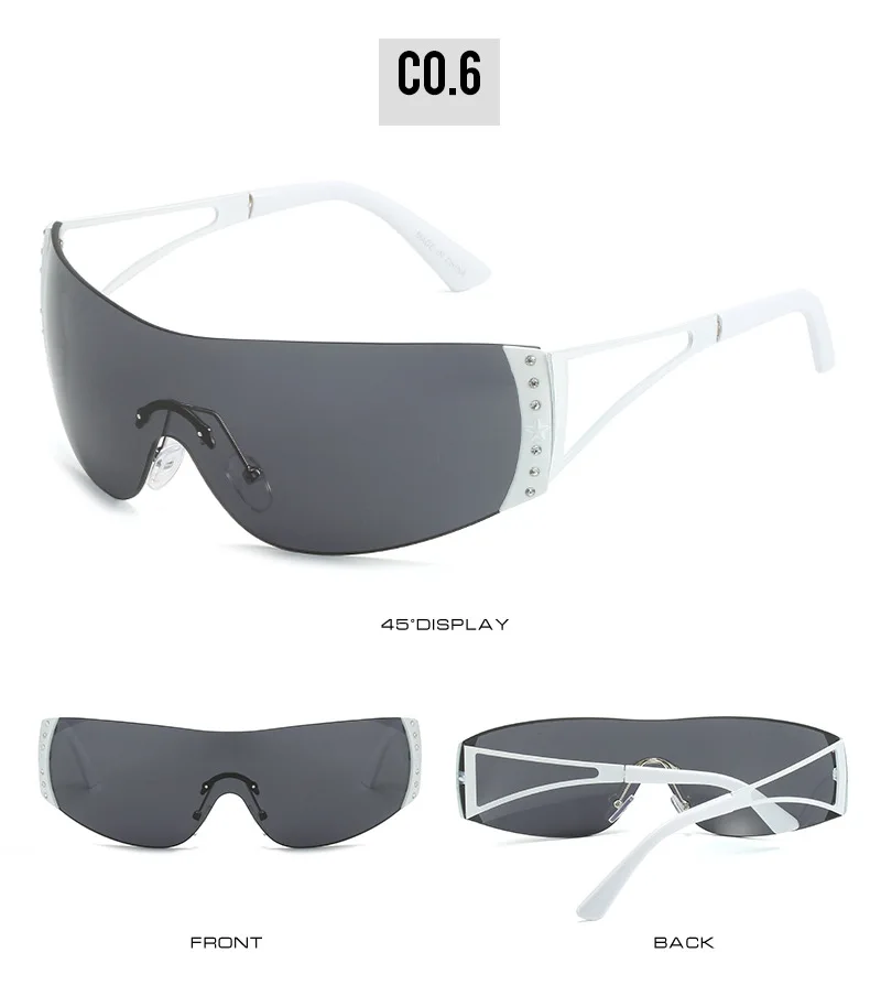 2000S Retro One Piece Sunglass Women Men  Oversized Wrap Around Sun Glass UV400 Ladi 2022 New Fashion Eyewear_voghion.com