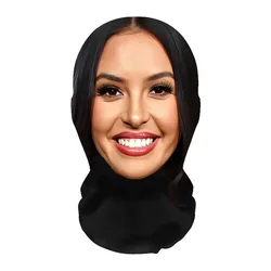 Enhanced Halloween Cosplay Masquerade Costume Mask - Realistic Face Balaclava Headgear (Ta - 30)