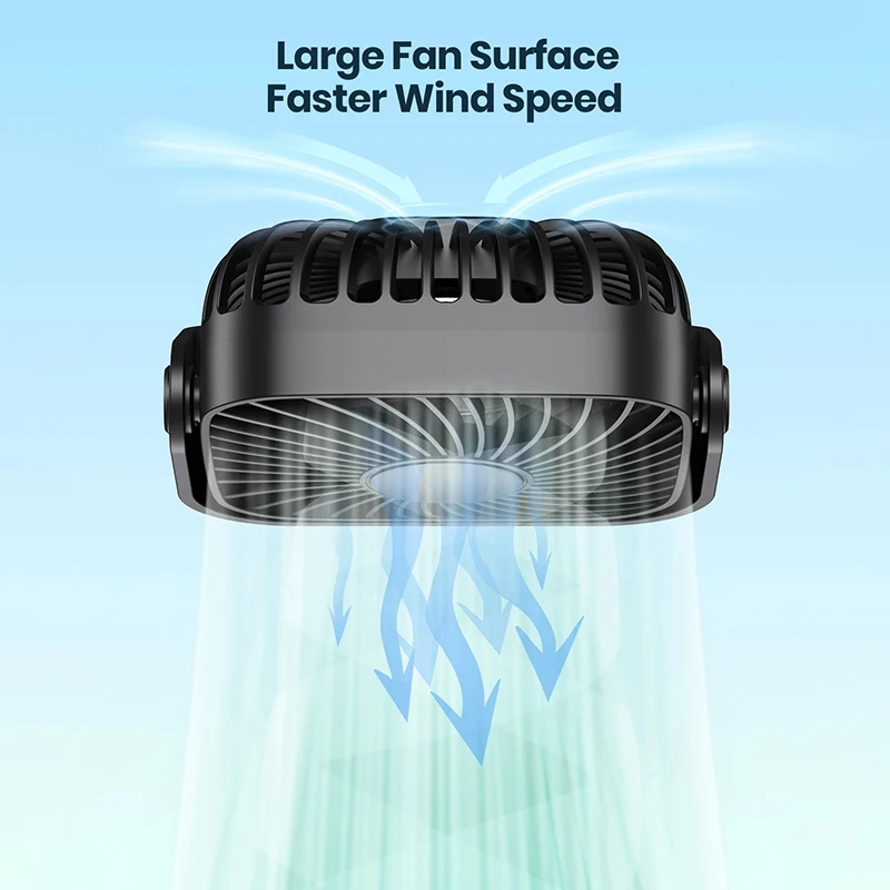 USB Small Portable Fan New 4 Inch Desk Table Quiet 3 Speed Adjustable Personal Fan 360°Adjustment Standing For Room Home Camping 3 S7da3f404c52d423189f7764e06f1e988d