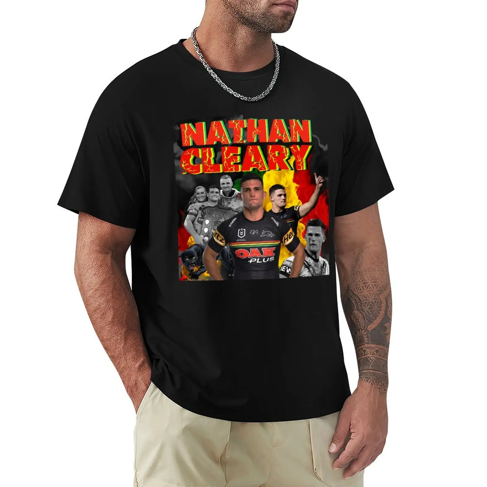 

Nathan Cleary - Future GOAT T-shirt.png T-shirt boys whites vintage plus size tops for a boy Men's clothing