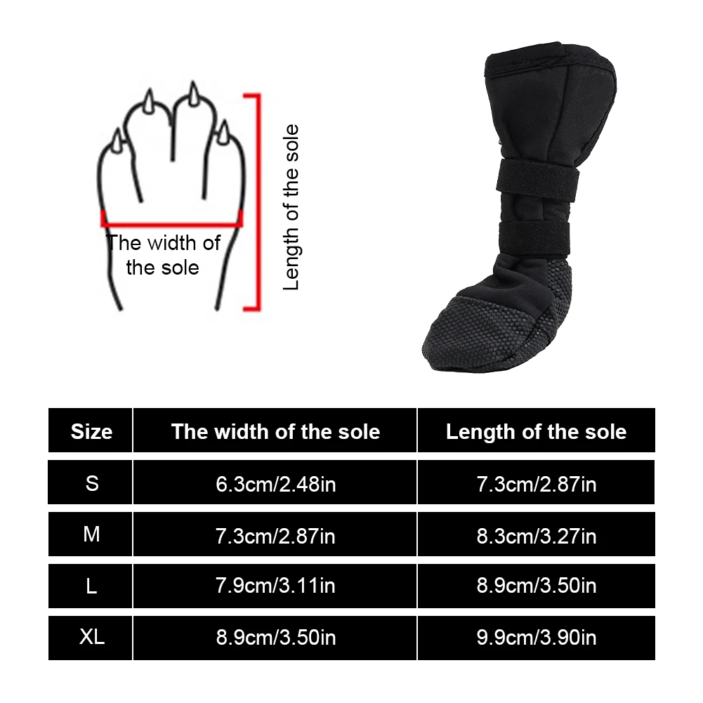 Dog Wound Recovery Boot Paws Protector Waterproof Dog Shoe for Post Surgical Recovery Healing Protections Pet Dog Paws Protector