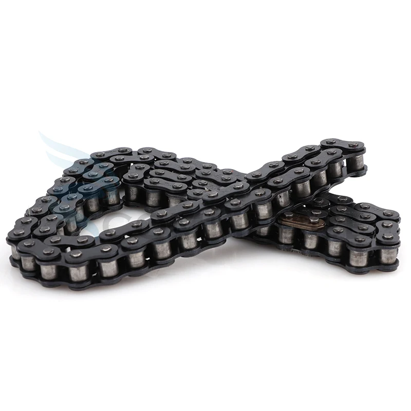 HILAKE 428 Motorcycle Drive Chain - 130 Links, Heavy Duty Non O-Ring, For Bikes, Go Karts, Mini Trail Bikes